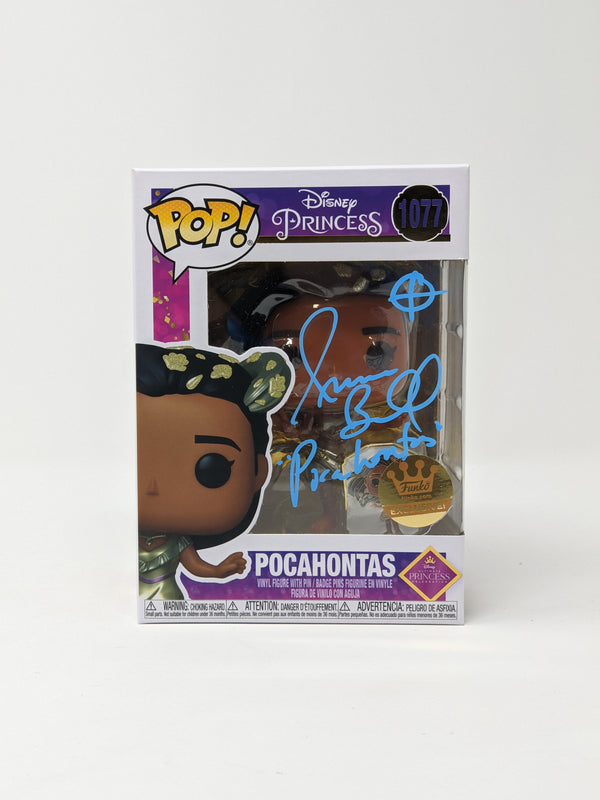 Irene Bedard Disney Pocahontas #1077 Exclusive Signed Funko Pop JSA Certified Autograph