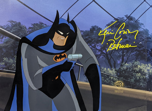 Kevin Conroy Batman 12x15 Signed Animation Production Cel Autograph JSA Certified COA Auto