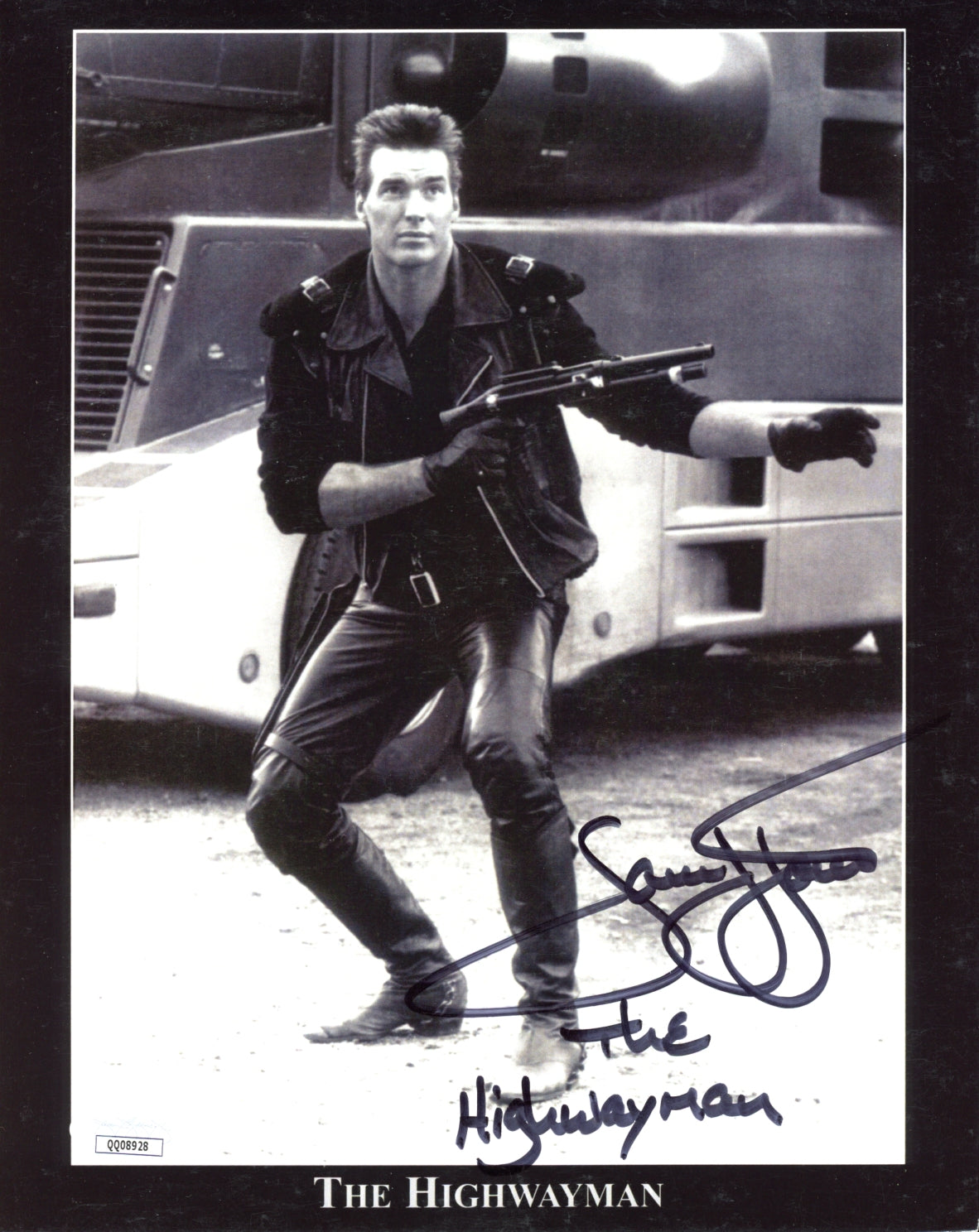 Sam J Jones The Highwayman 8x10 Signed Photo JSA COA Certified Autograph