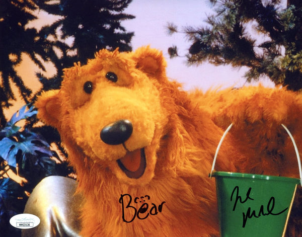 Noel MacNeal Bear in the Big Blue House 8x10 Signed Photo JSA Certified Autograph