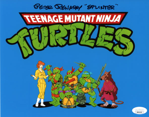 Peter Renaday Teenage Mutant Ninja Turtles 8x10 Photo Signed Autograph JSA Certified COA Auto