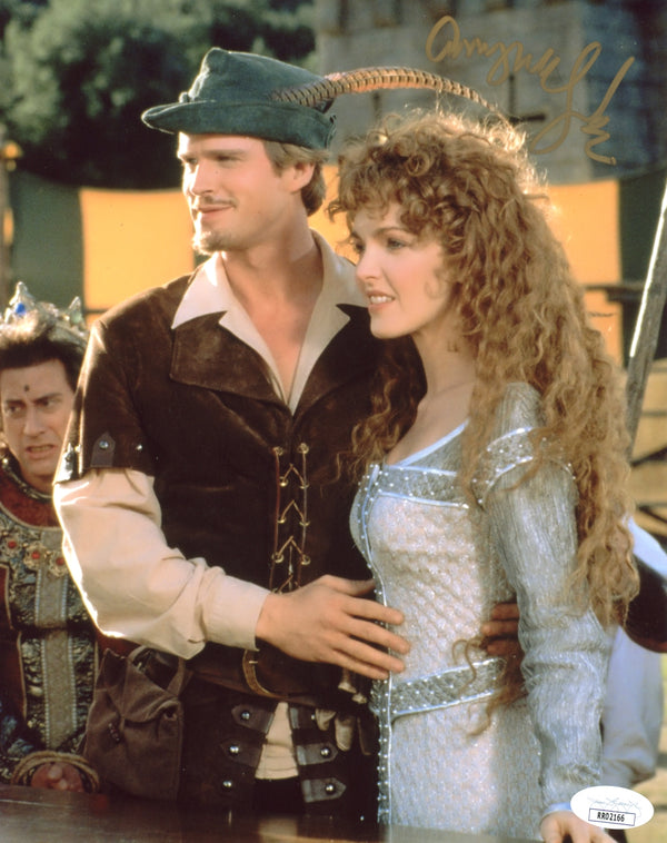 Amy Yasbeck Robin Hood Men in Tights 8x10 Signed Photo JSA COA Certified Autograph