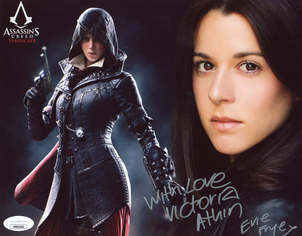 Victoria Atkin Assassin's Creed: Syndicate 8x10 Photo Signed Autograph JSA Certified COA Auto
