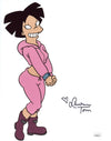 Lauren Tom Futurama 8x10 Signed Photo JSA Certified Autograph