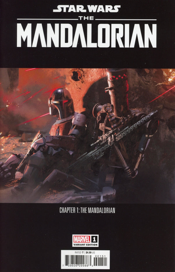 Star Wars: The Mandalorian #1 Concept Art 1:10 Variant Cover Comic Book