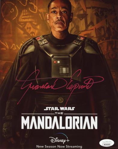 Giancarlo Esposito Star Wars The Mandalorian 8x10 Signed Photo JSA Certified Autograph