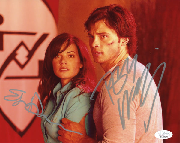 Smallville 8x10 Signed Photo Durance Welling JSA COA Certified Autograph