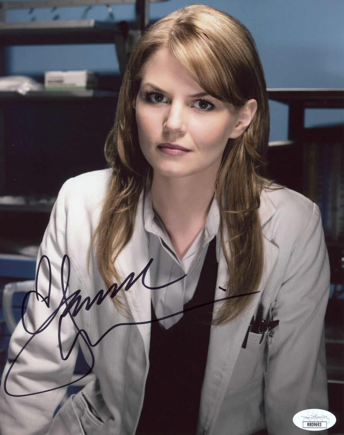 Jennifer Morrison House 8x10 Signed Photo JSA COA Certified Autograph