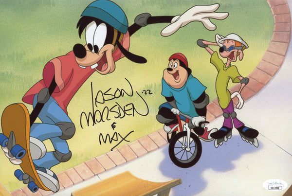 Jason Marsden Disney Goofy Movie 8x12 Signed Photo JSA COA Certified Autograph