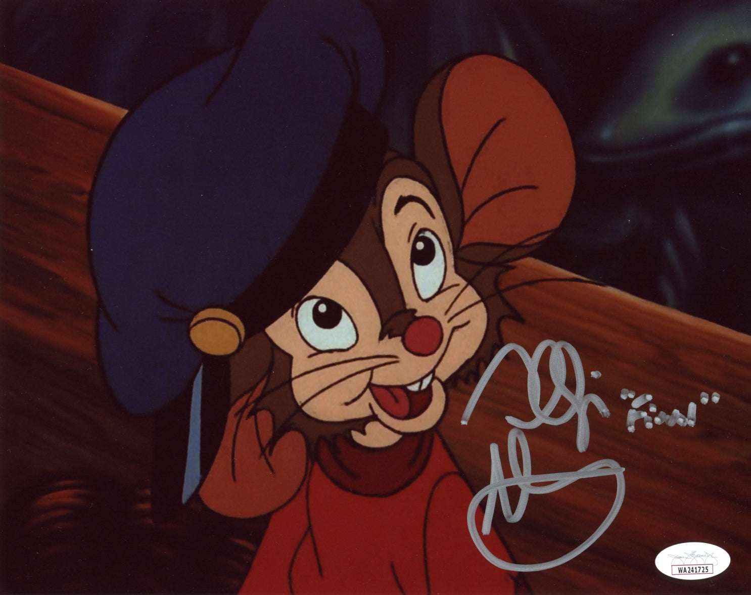 Phillip Glasser An American Tail 8x10 Signed Photo JSA COA Certified Autograph