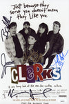 Clerks 8x12 Signed Photo Anderson Ghigliotti Mewes O'Halloran Smith JSA COA Certified Autograph