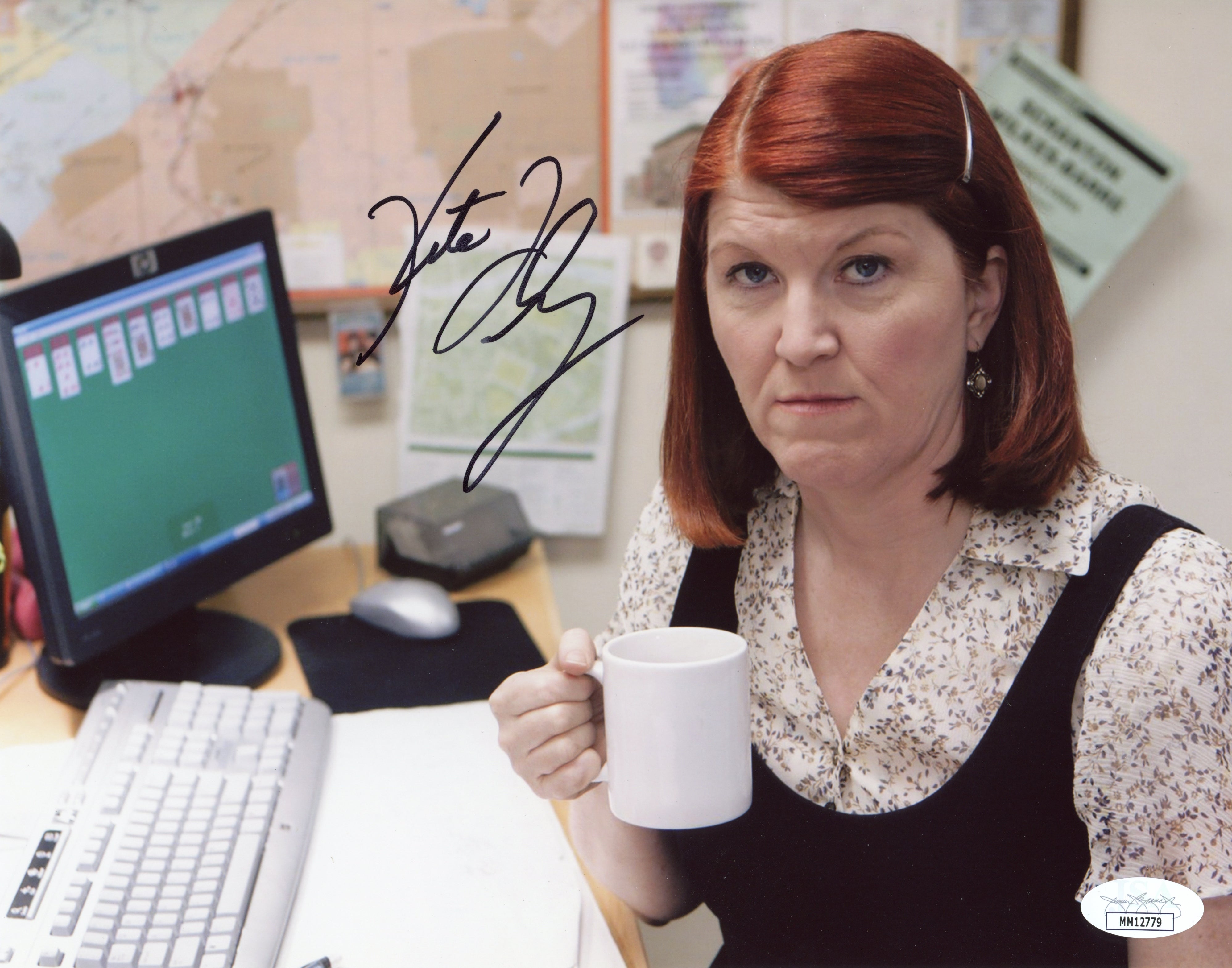 Kate Flannery The Office 8x10 Photo Signed Autograph JSA Certified COA Auto