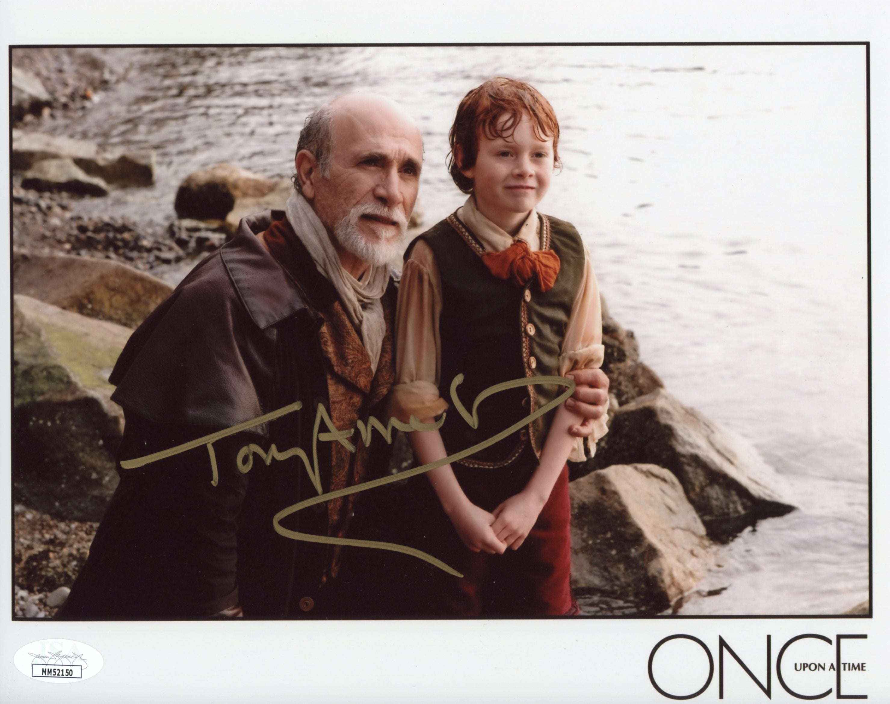 Tony Amendola Once Upon A Time 8x10 Photo Signed JSA Certified Autograph