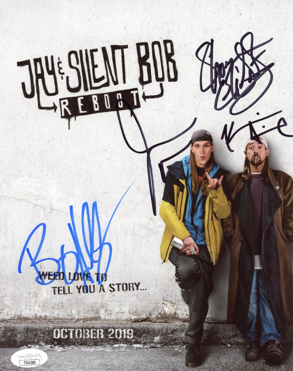 Jay and Silent Bob Reboot 8x10 Photo Signed Autograph Elizabeth Mewes O'Halloran Smith JSA Certified COA