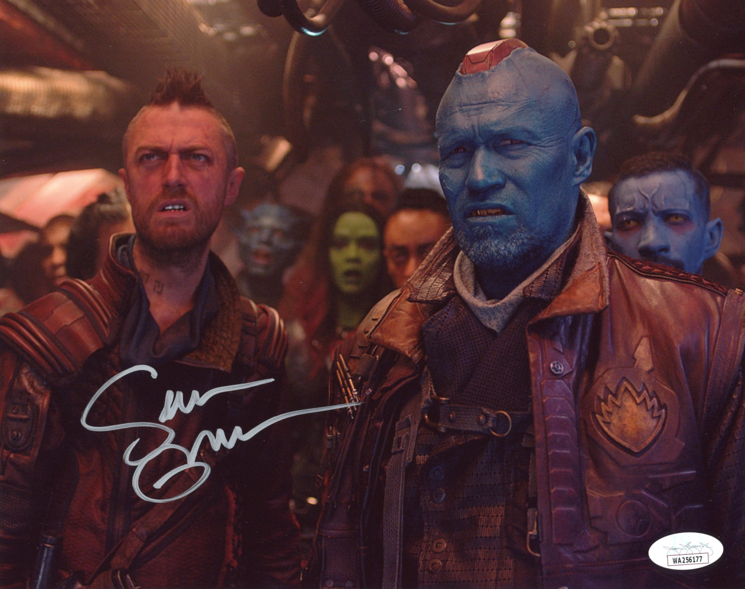Sean Gunn Guardians of the Galaxy 8x10 Signed Photo JSA COA Certified Autograph
