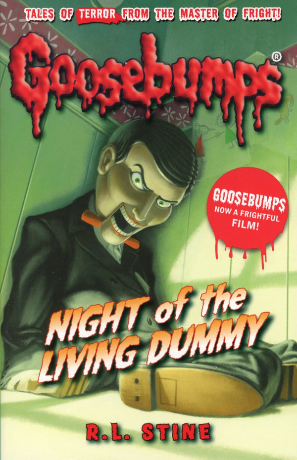 R.L. Stine & Tim Jacobus Signed GOOSEBUMPS Book "Night of the Living Dummy" New Cover JSA COA Certified Autograph
