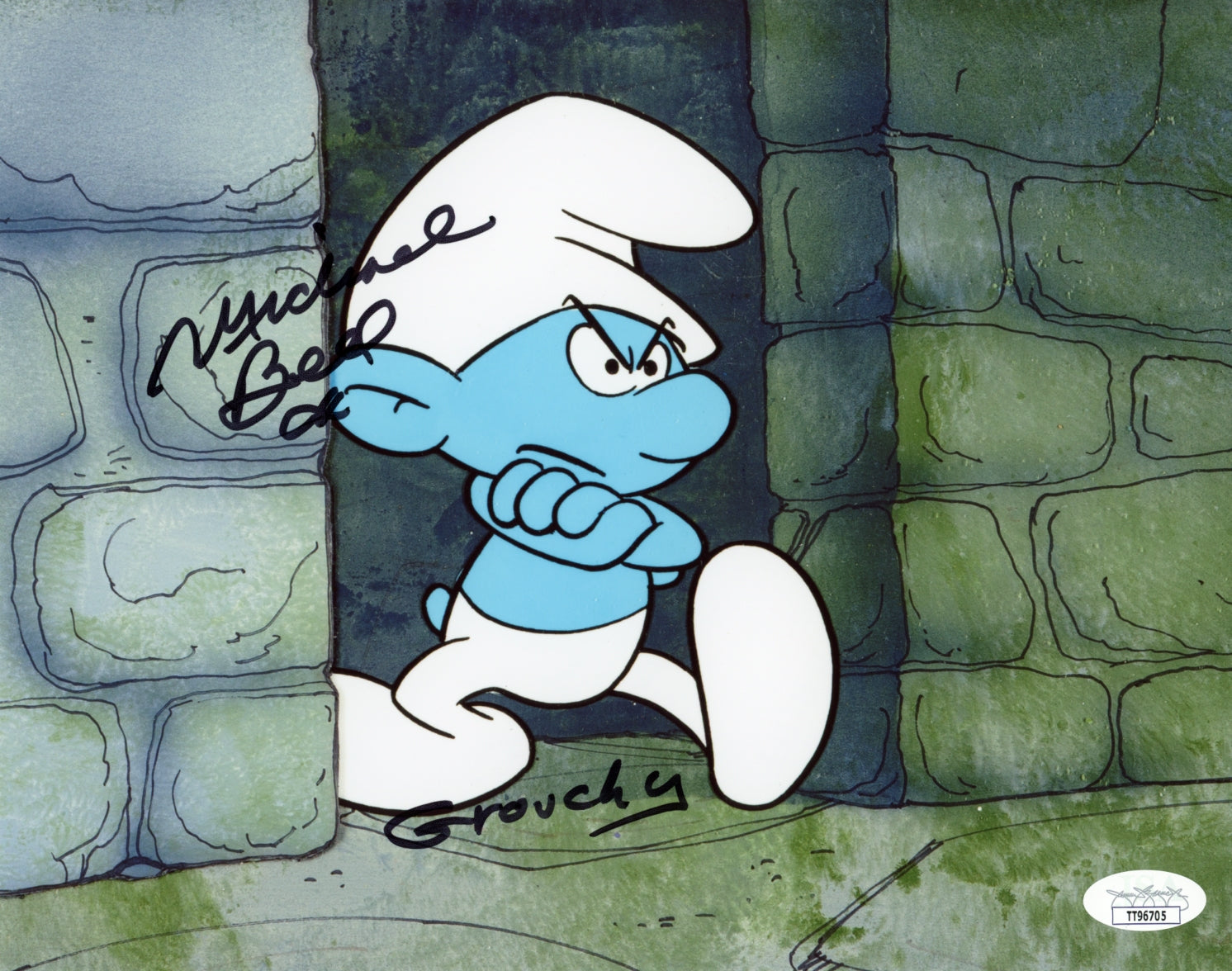 Michael Bell The Smurfs 8x10 Signed Photo JSA COA Certified Autograph