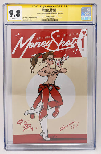 Money Shot #1 GalaxyCon Exclusive Variant CGC Signature Series 9.8 Signed Duarte, Seeley