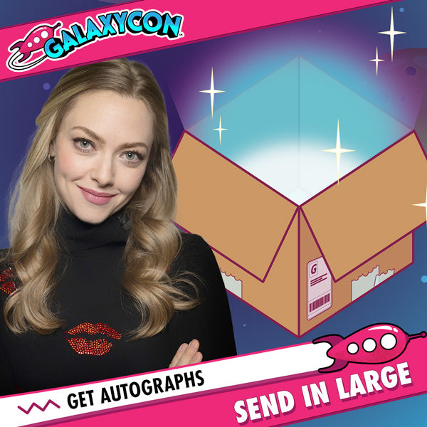 Amanda Seyfried: Send In Your Own Item to be Autographed, SALES CUT OFF 10/22/23